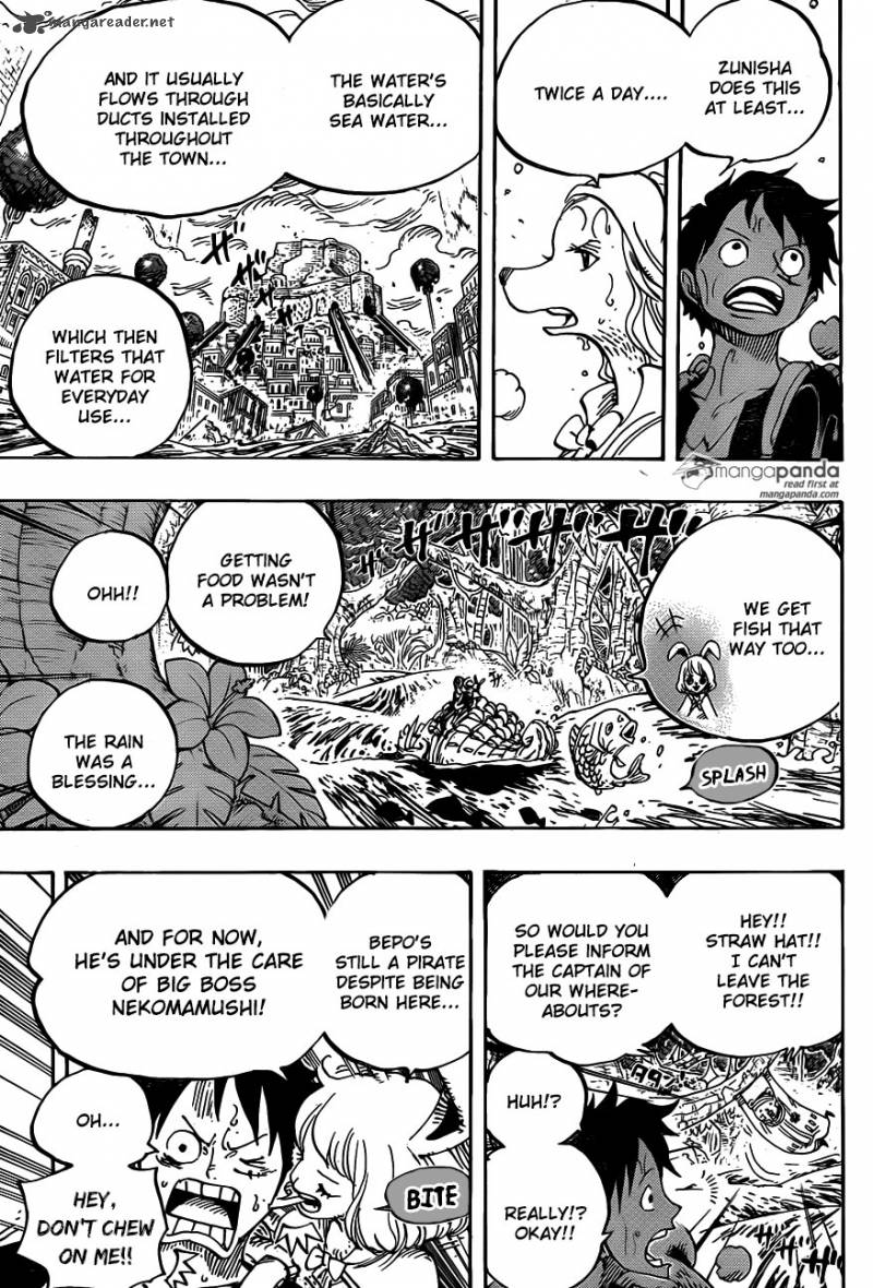 One Piece Chapter 806 - Page 5 in English
