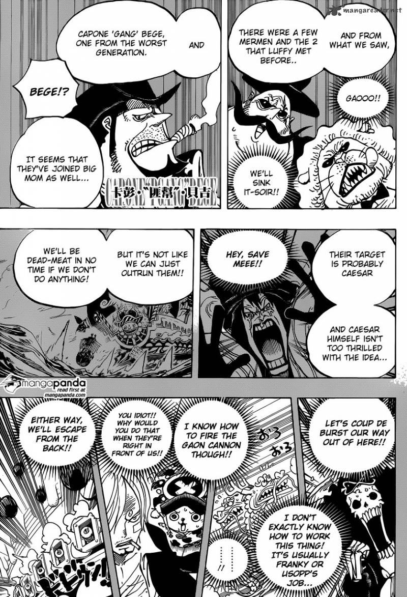 One Piece Chapter 807 - Page 8 in English