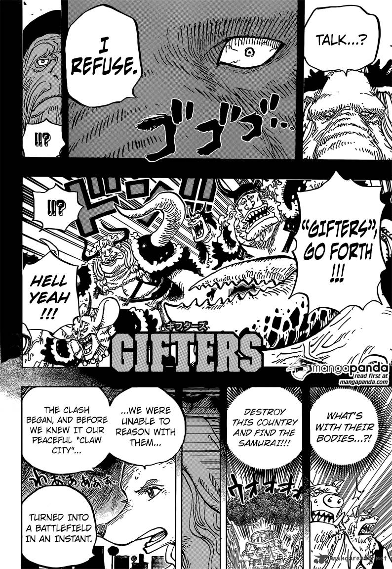 One Piece Chapter 808 - Page 11 in English