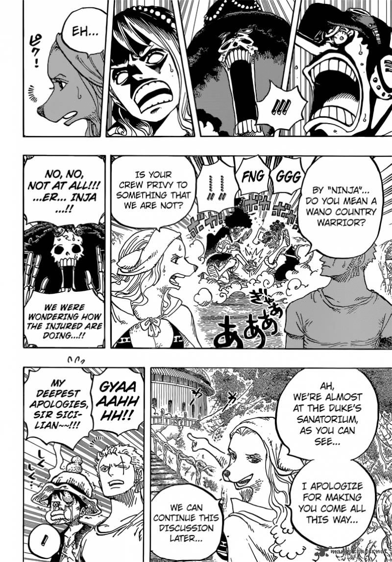 One Piece Chapter 808 - Page 13 in English