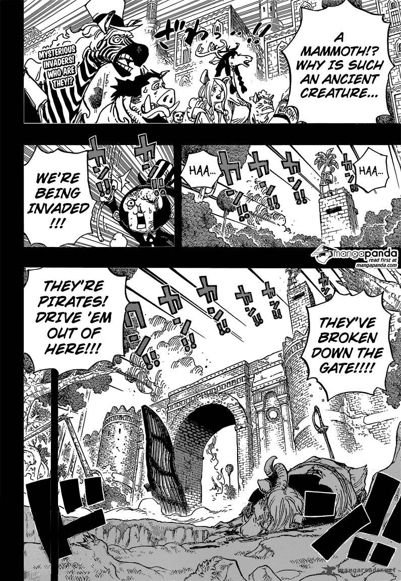 One Piece Chapter 808 - Page 4 in English