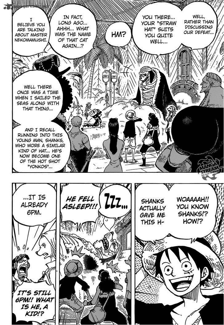 One Piece Chapter 809 - Page 6 in English