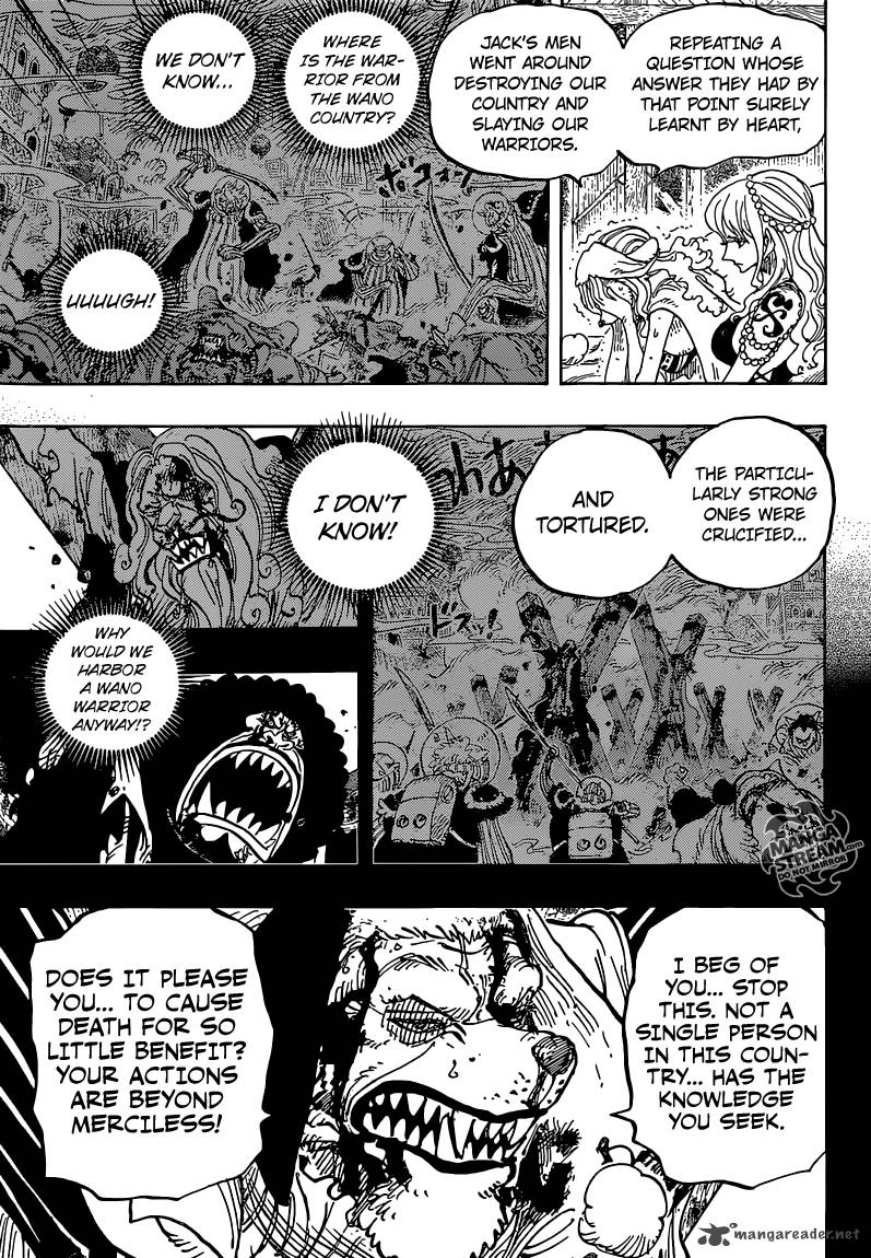 One Piece Chapter 810 - Page 11 in English