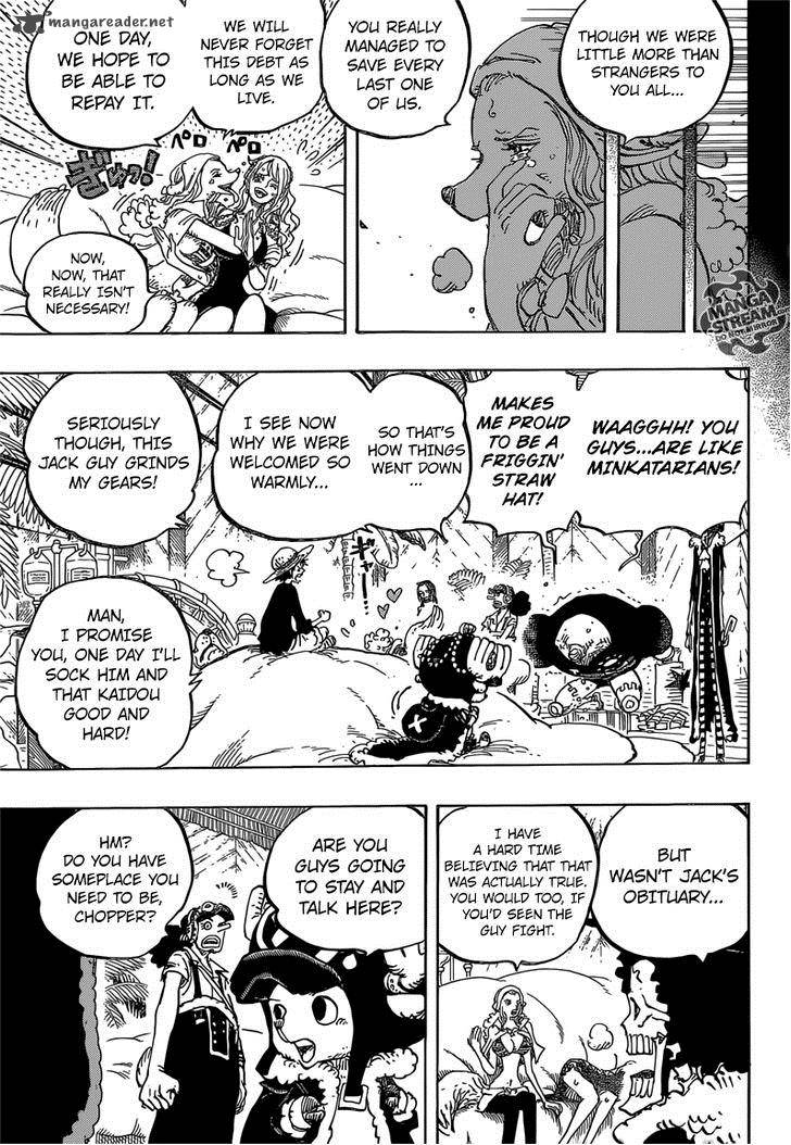 One Piece Chapter 811 - Page 16 in English
