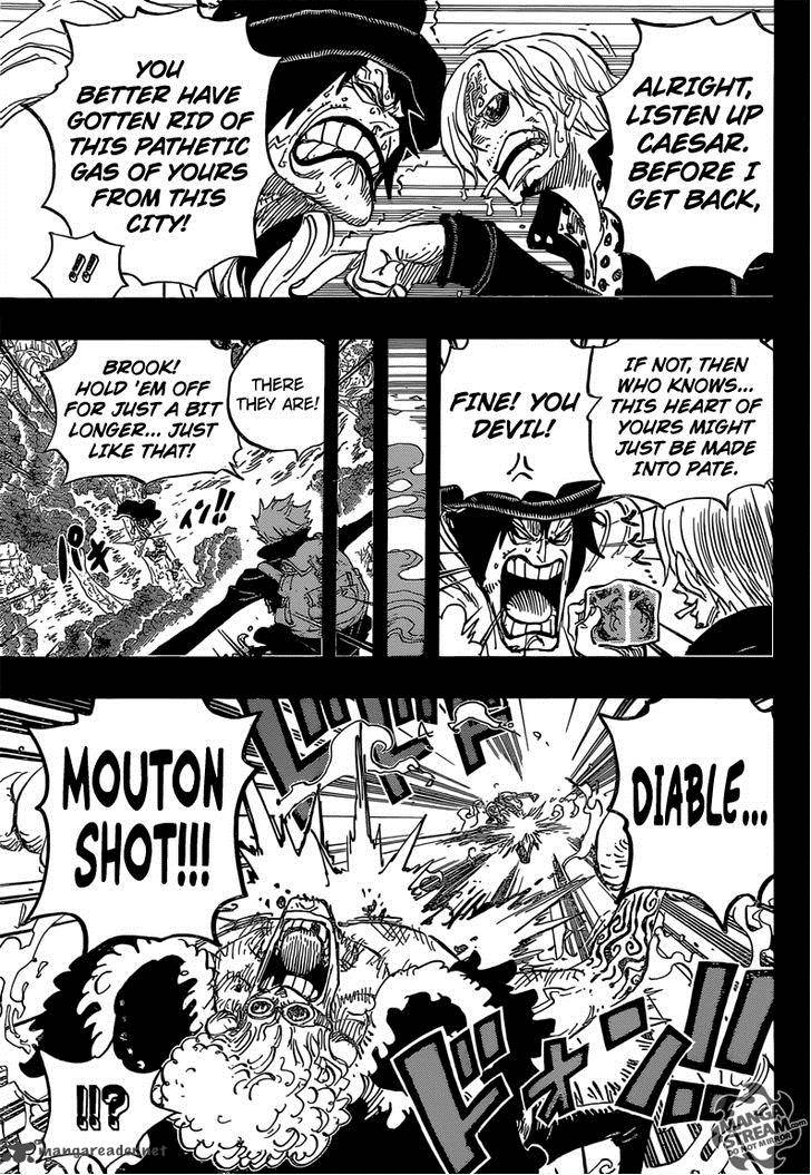 One Piece Chapter 811 - Page 6 in English