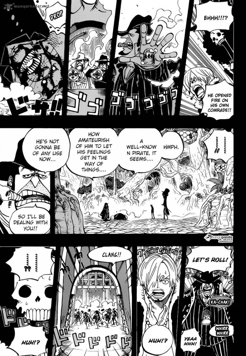 One Piece Chapter 812 - Page 11 in English