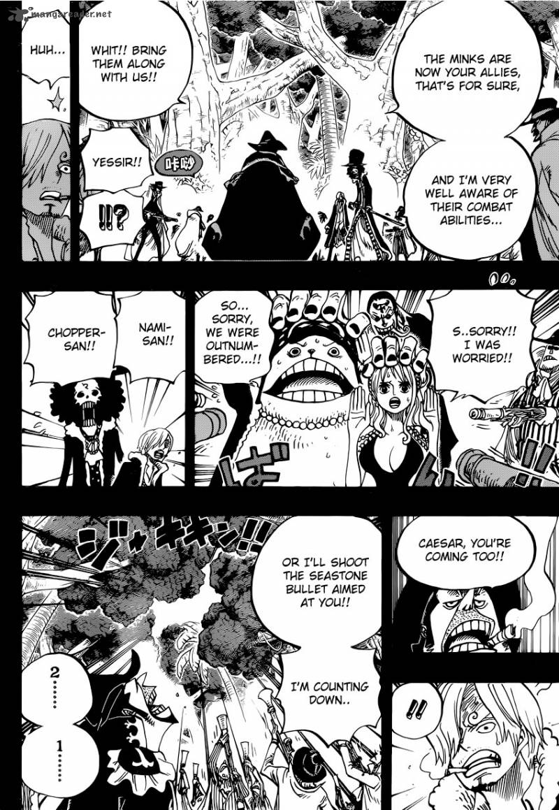 One Piece Chapter 812 - Page 14 in English