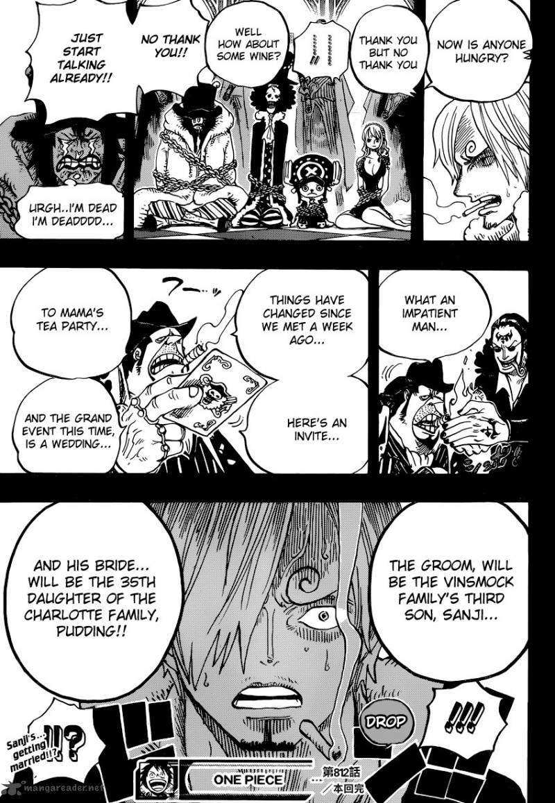 One Piece Chapter 812 - Page 17 in English