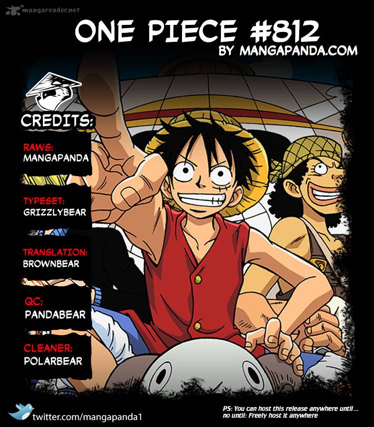 One Piece Chapter 812 - Page 18 in English