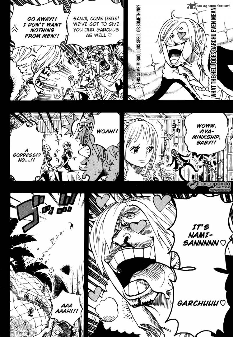 One Piece Chapter 812 - Page 4 in English