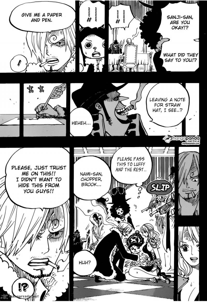 One Piece Chapter 813 - Page 11 in English