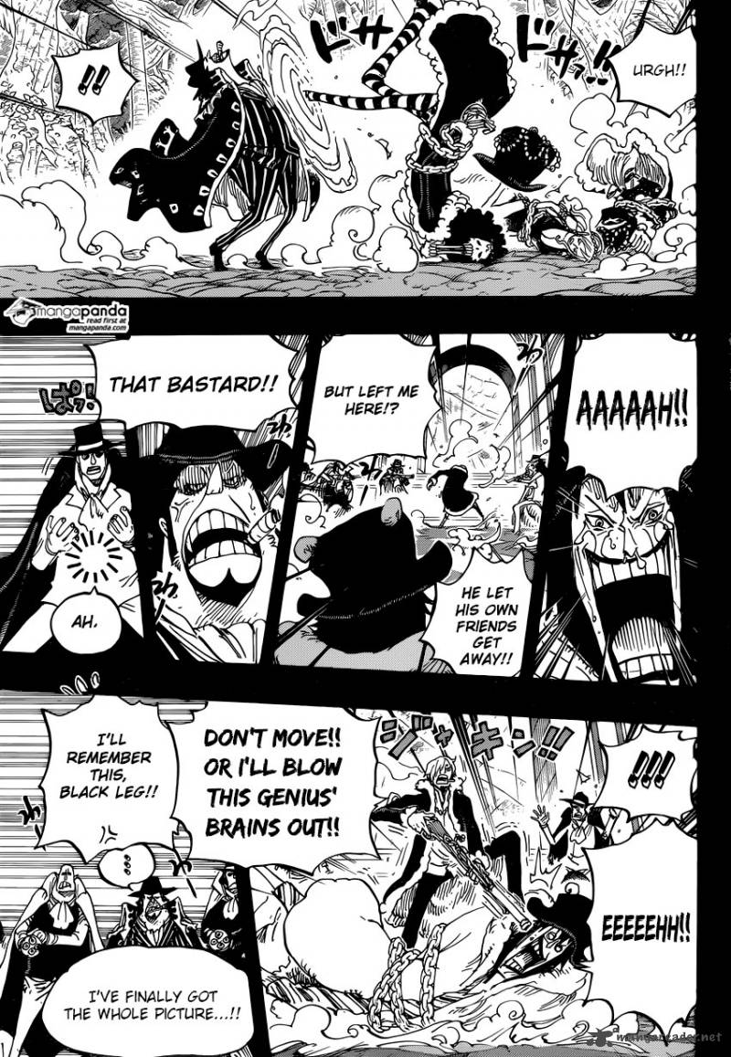 One Piece Chapter 813 - Page 13 in English