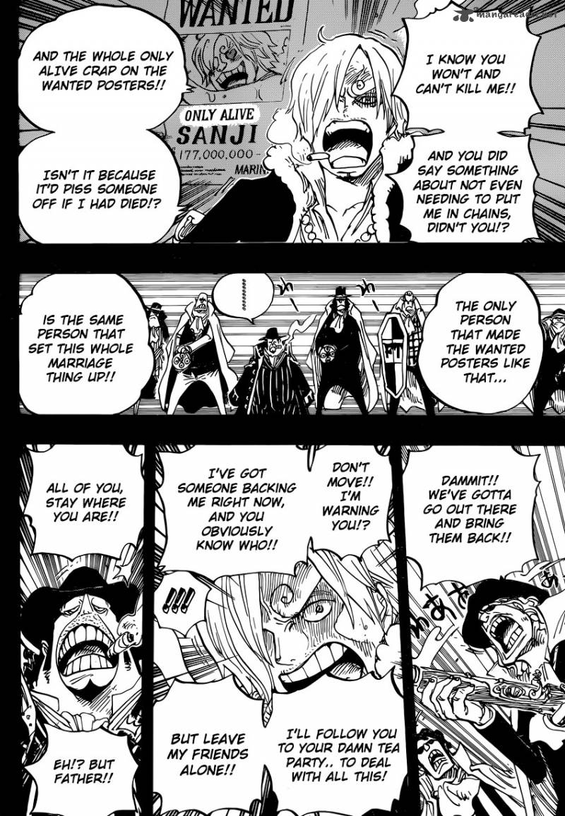 One Piece Chapter 813 - Page 14 in English
