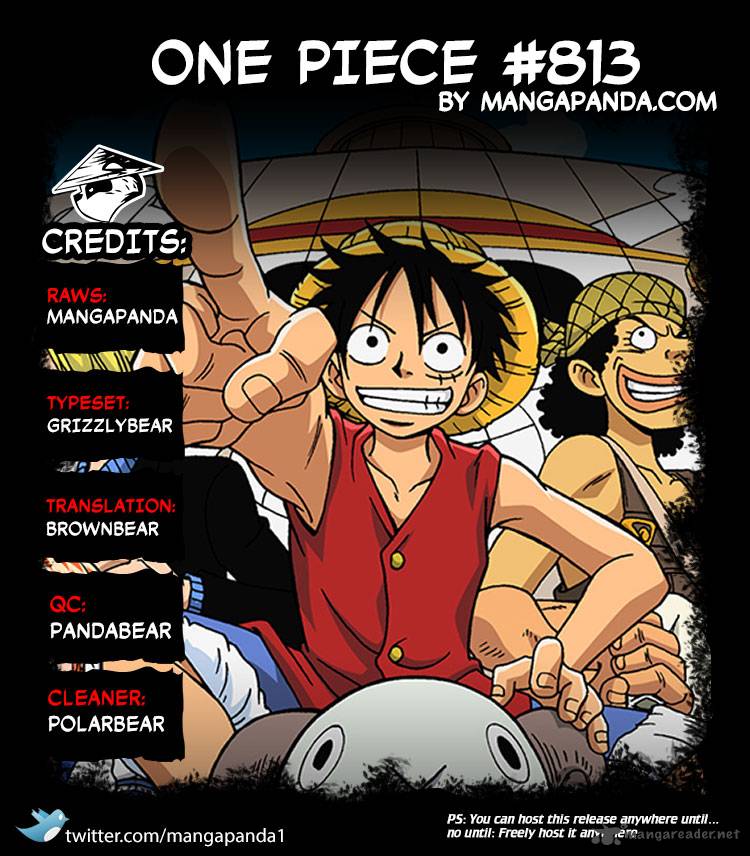 One Piece Chapter 813 - Page 18 in English