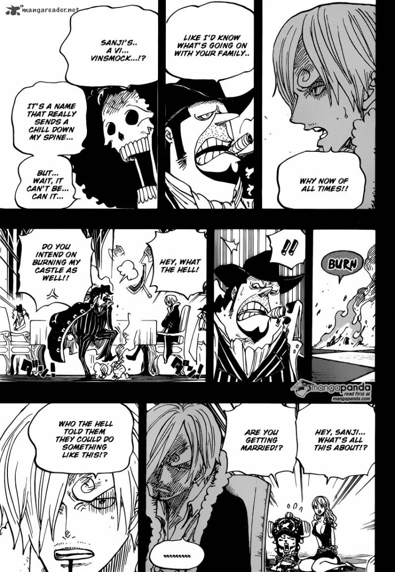 One Piece Chapter 813 - Page 3 in English