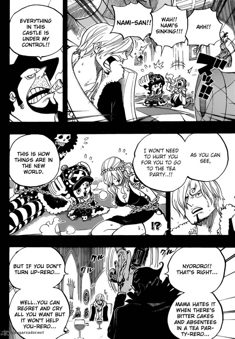 One Piece Chapter 813 - Page 8 in English