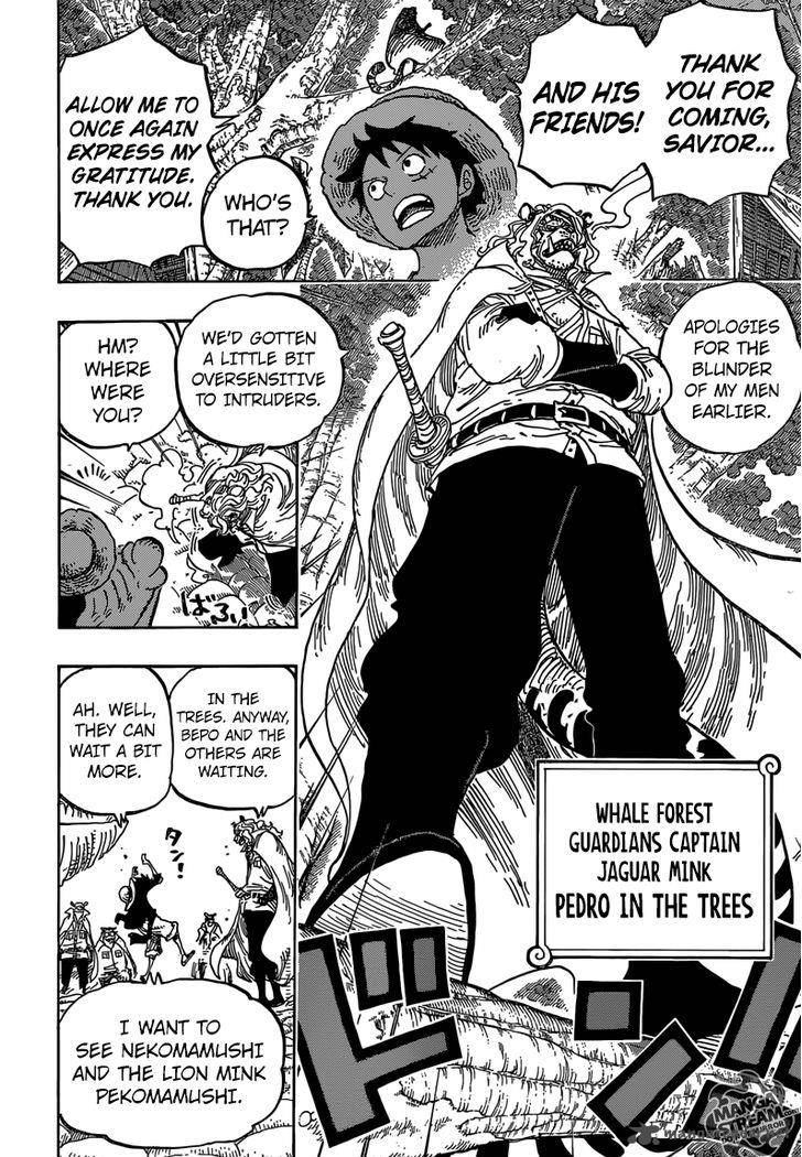 One Piece Chapter 814 - Page 13 in English