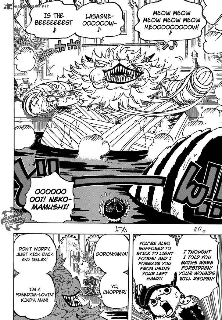 One Piece Chapter 814 - Page 15 in English