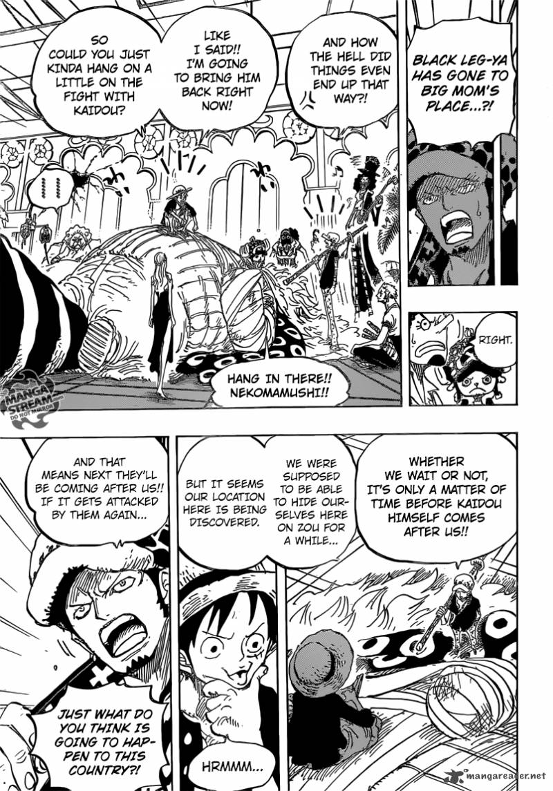 One Piece Chapter 815 - Page 15 in English