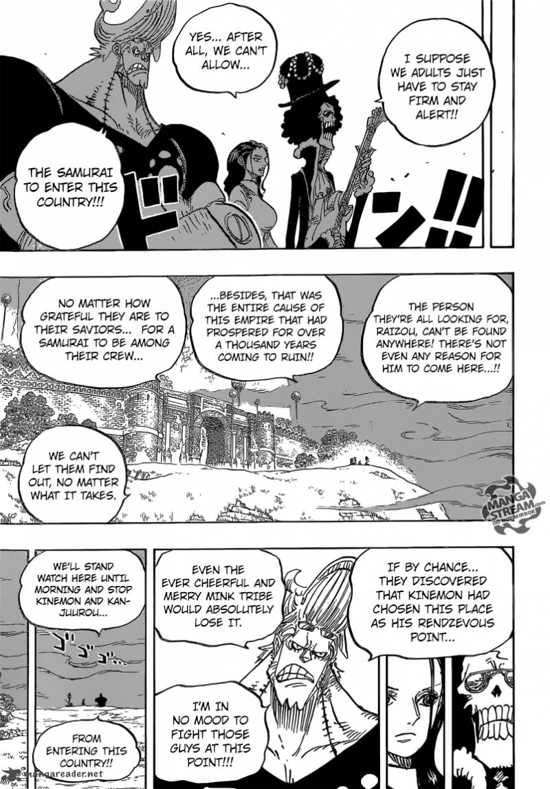 One Piece Chapter 815 - Page 17 in English