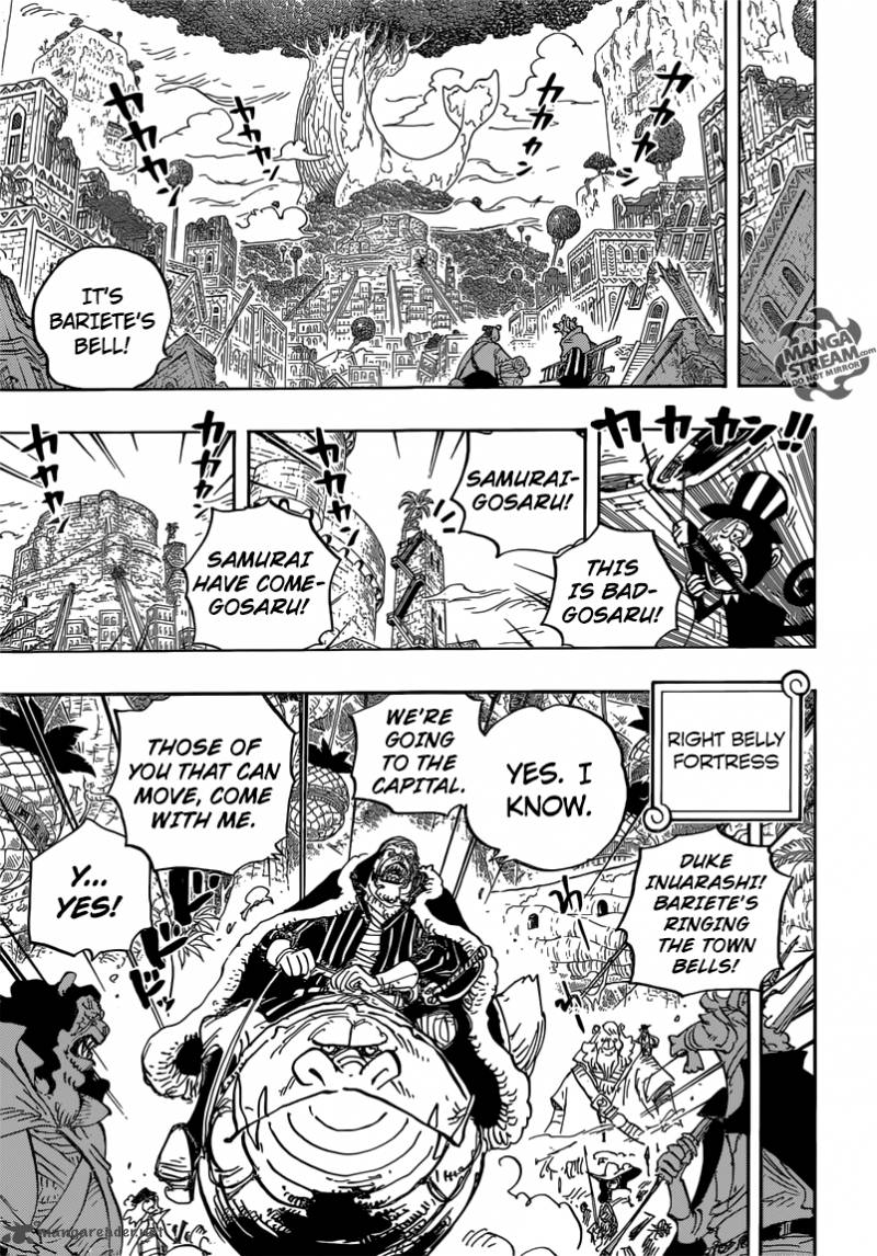 One Piece Chapter 816 - Page 5 in English