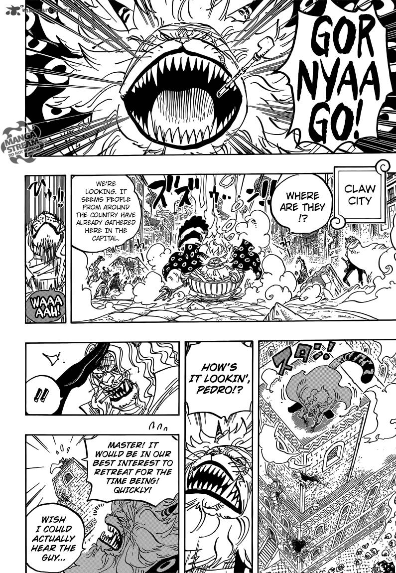 One Piece Chapter 816 - Page 8 in English