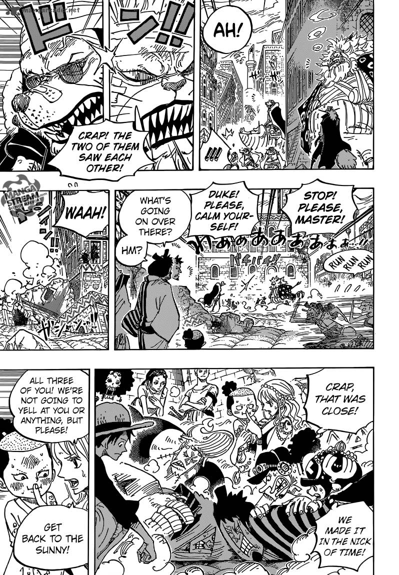 One Piece Chapter 816 - Page 9 in English