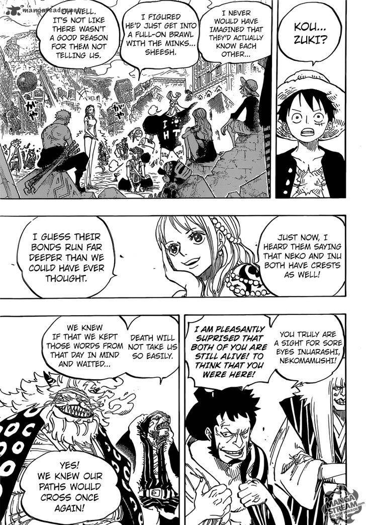 One Piece Chapter 817 - Page 5 in English