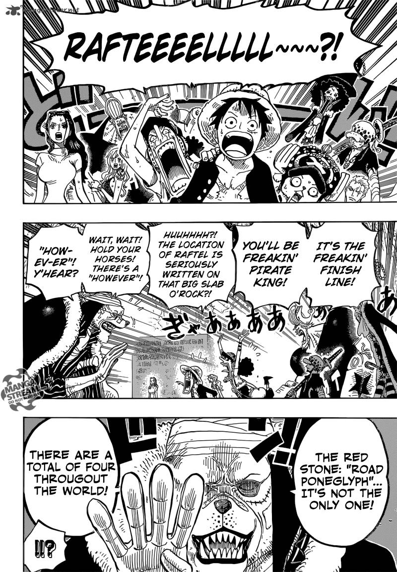 One Piece Chapter 818 - Page 6 in English