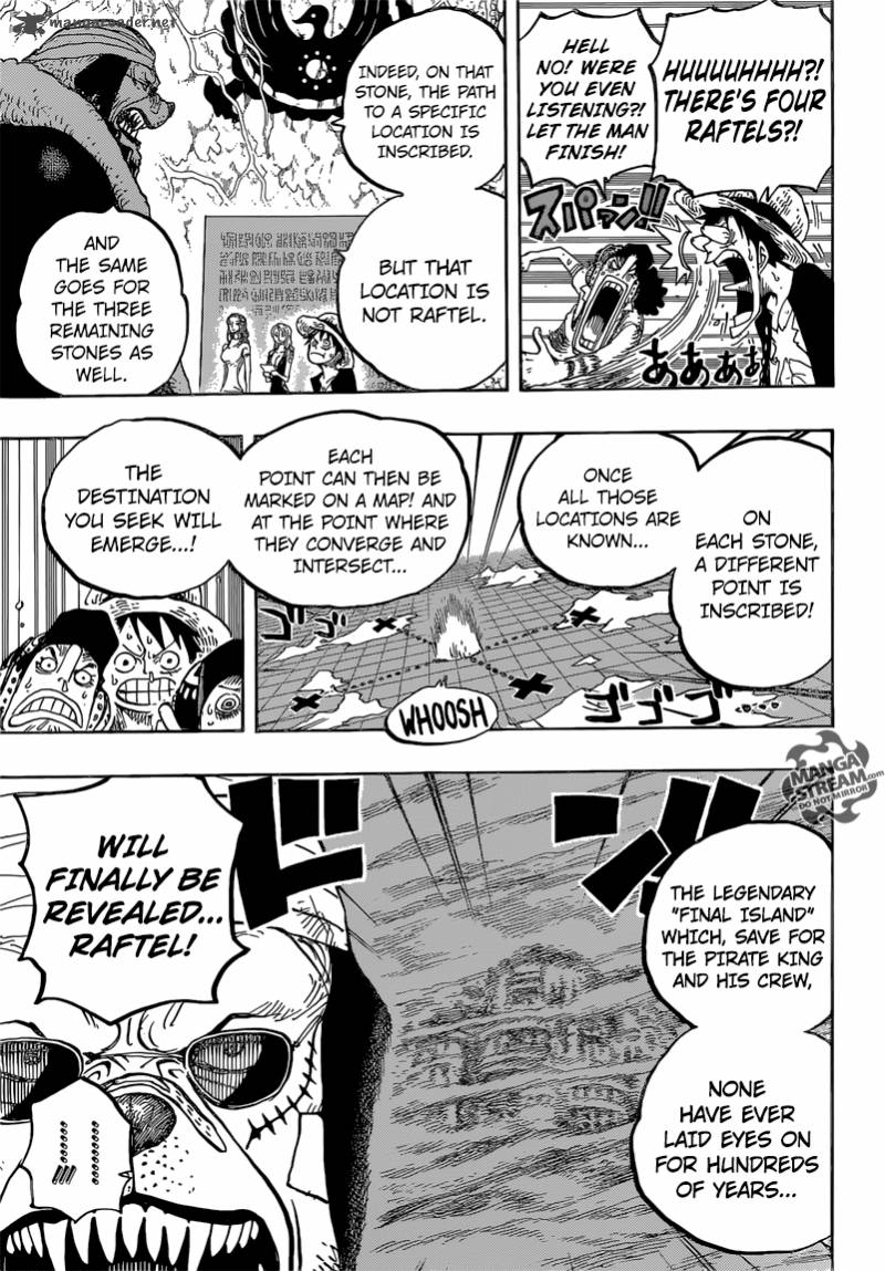 One Piece Chapter 818 - Page 7 in English