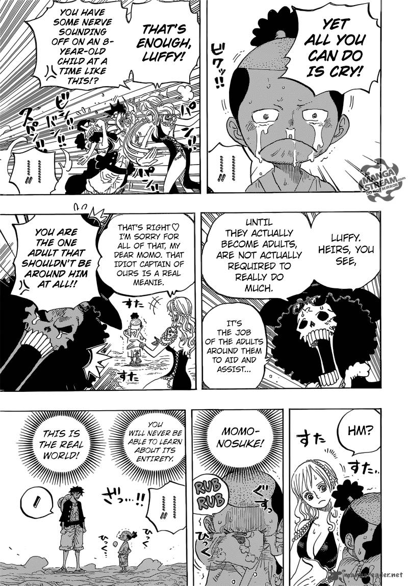 One Piece Chapter 819 - Page 11 in English