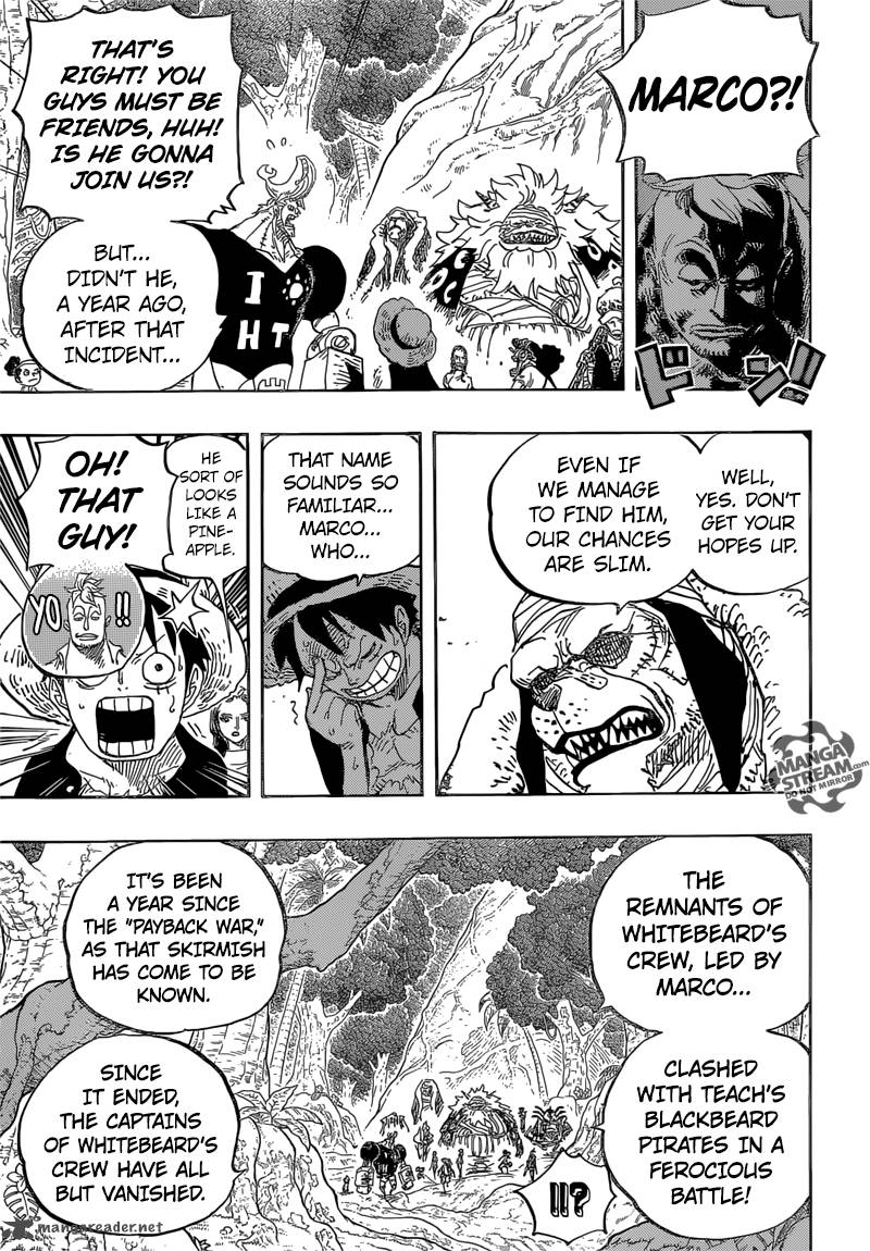 One Piece Chapter 820 - Page 13 in English