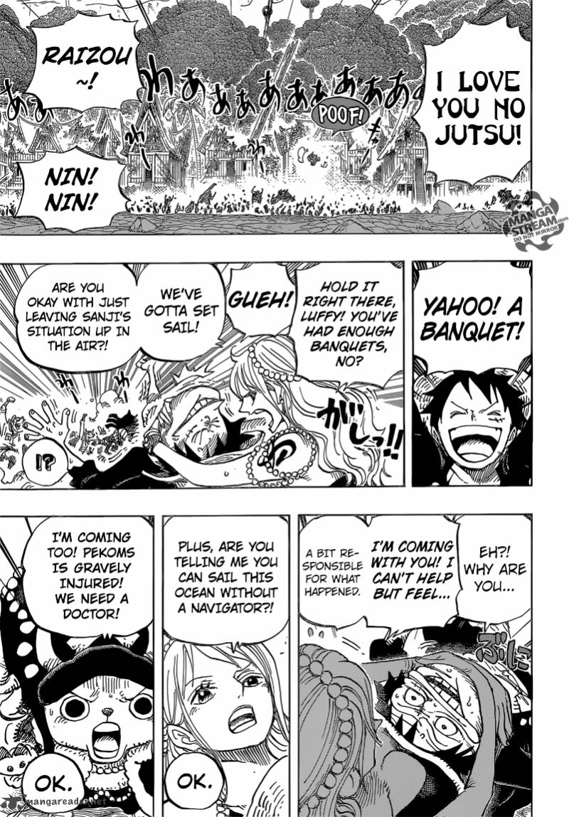 One Piece Chapter 820 - Page 17 in English