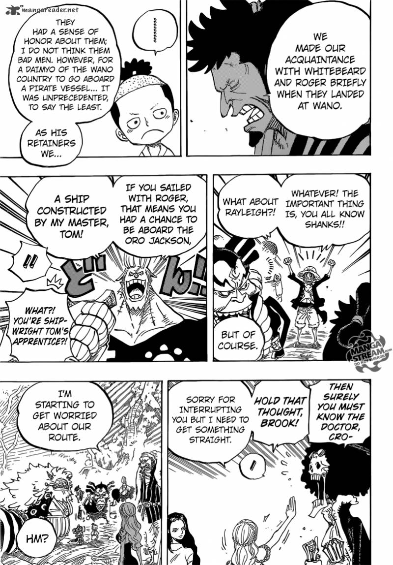 One Piece Chapter 820 - Page 7 in English