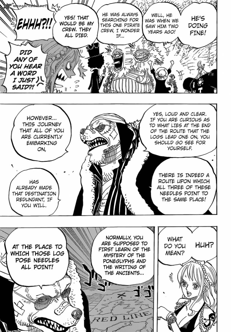 One Piece Chapter 820 - Page 9 in English