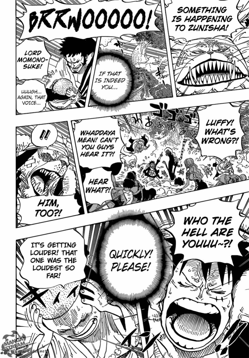 One Piece Chapter 821 - Page 6 in English