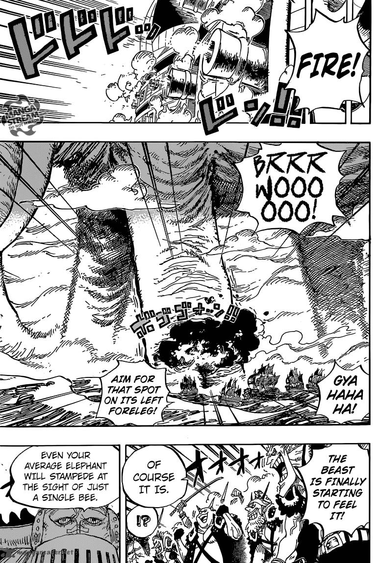 One Piece Chapter 821 - Page 7 in English