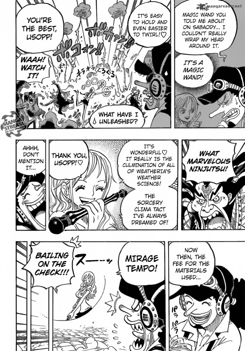 One Piece Chapter 822 - Page 14 in English