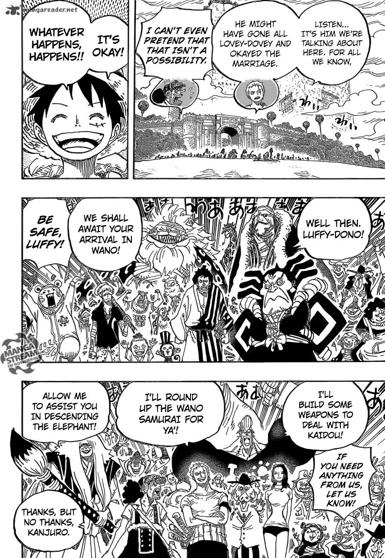 One Piece Chapter 822 - Page 16 in English