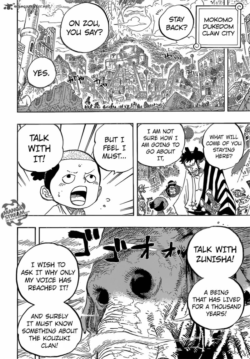 One Piece Chapter 822 - Page 6 in English