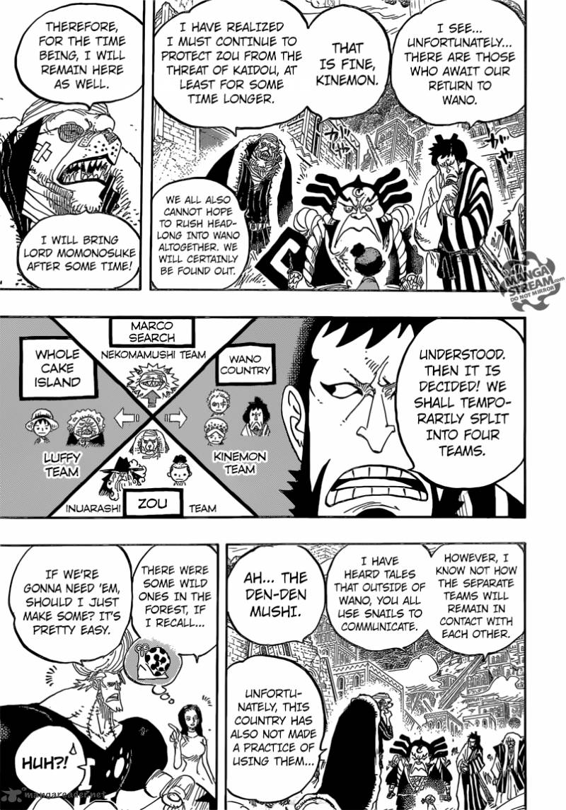 One Piece Chapter 822 - Page 7 in English