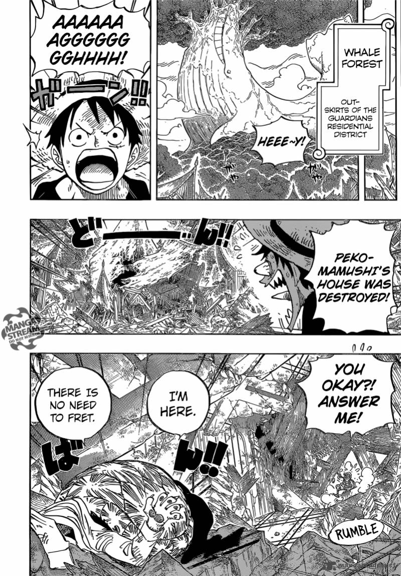 One Piece Chapter 822 - Page 8 in English