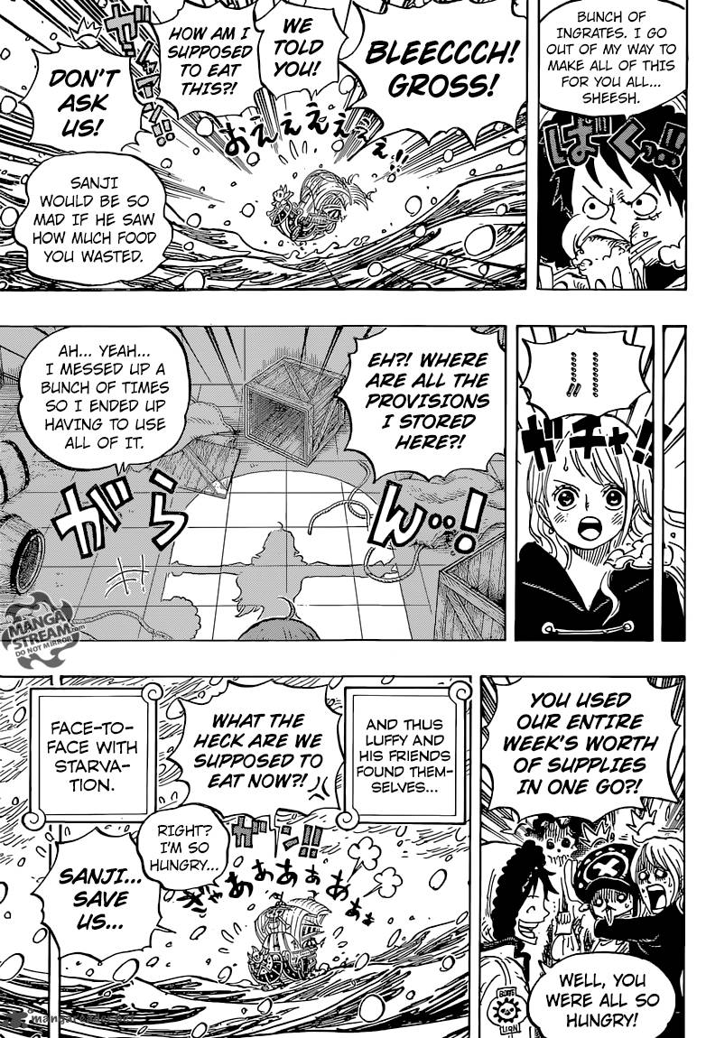 One Piece Chapter 824 - Page 15 in English