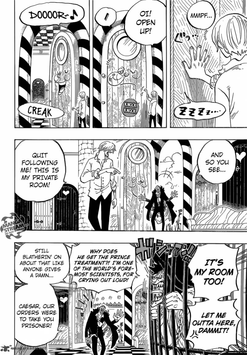 One Piece Chapter 825 - Page 6 in English
