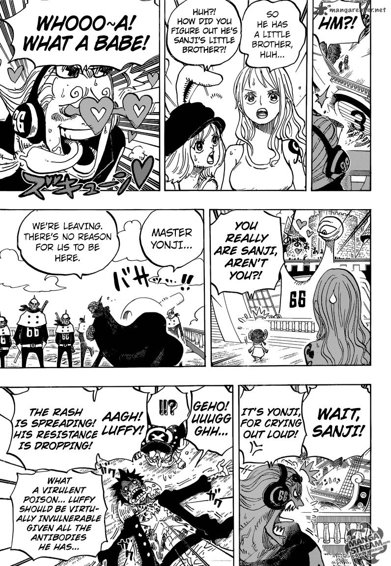 One Piece Chapter 826 - Page 7 in English