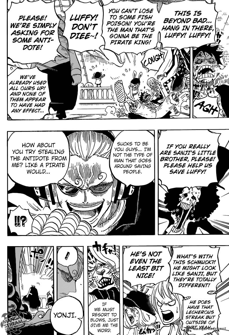 One Piece Chapter 826 - Page 8 in English