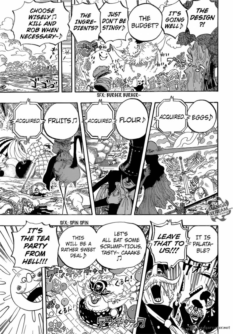 One Piece Chapter 827 - Page 17 in English