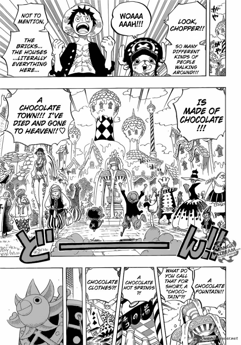 One Piece Chapter 827 - Page 5 in English
