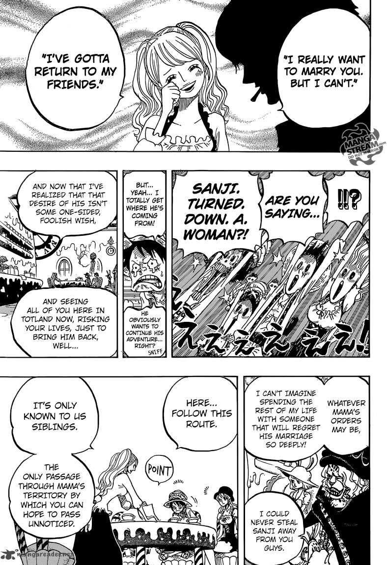 One Piece Chapter 828 - Page 11 in English