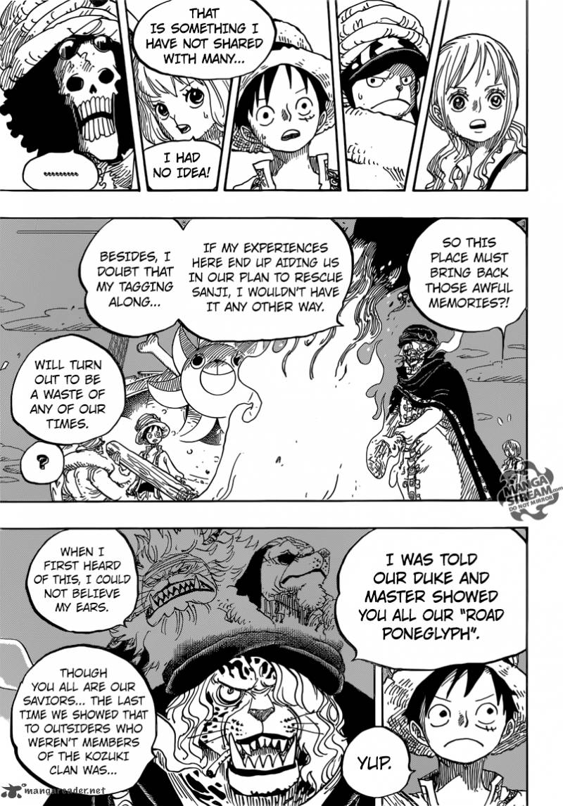 One Piece Chapter 830 - Page 13 in English